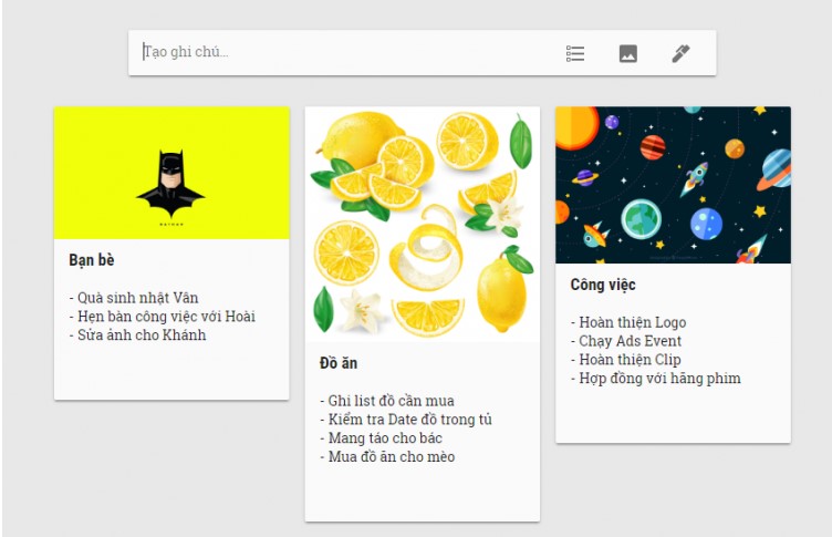 Hình ảnh: Google Keep la gi 3