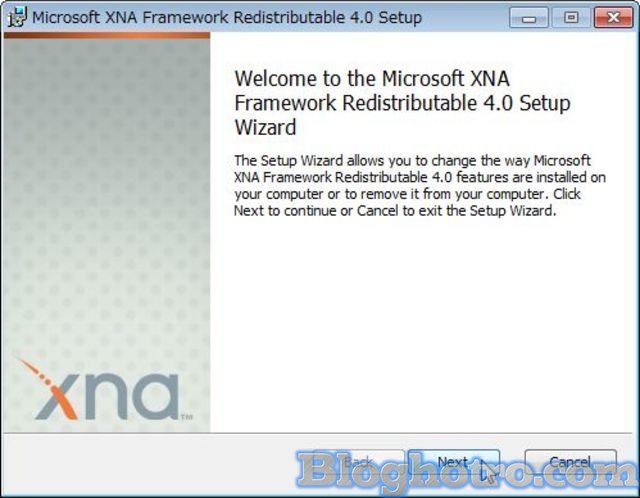Microsoft XNA Framework Redistributable 4.0