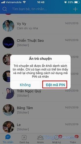 an tin nhan tren zalo