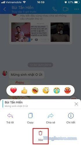 an tin nhan tren zalo