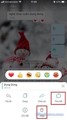 an tin nhan tren zalo