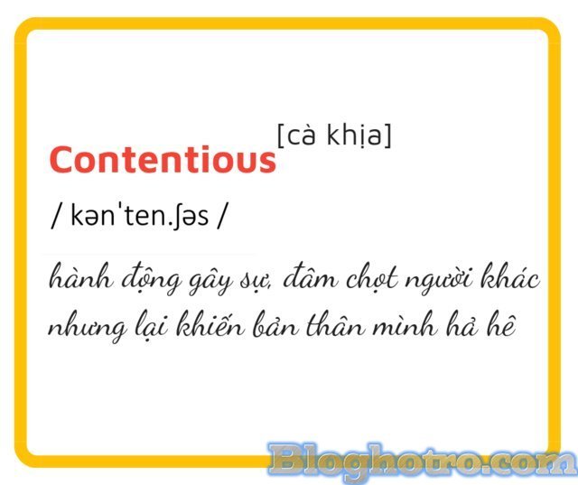 ca khia co nghia la gi