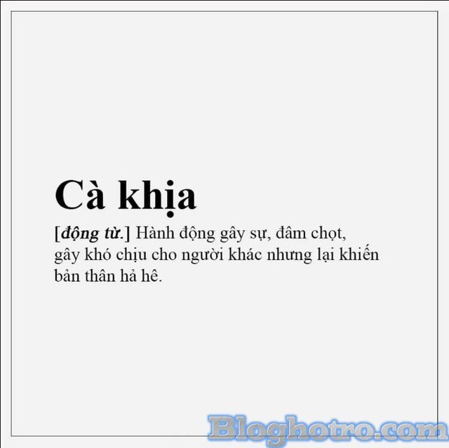 ca khia la gi