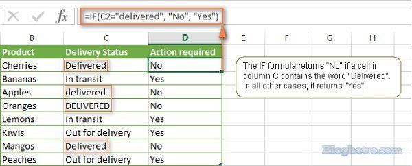 cach dung ham if trong excel