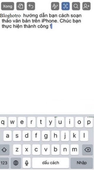cach dung word cho iphone