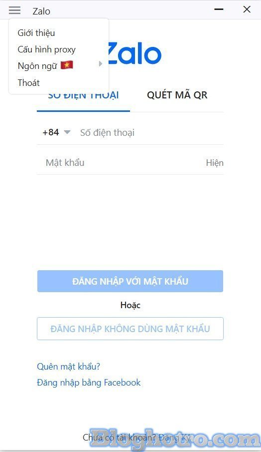 cach dung zalo tren pc