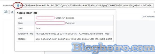 cach lay ma token facebook