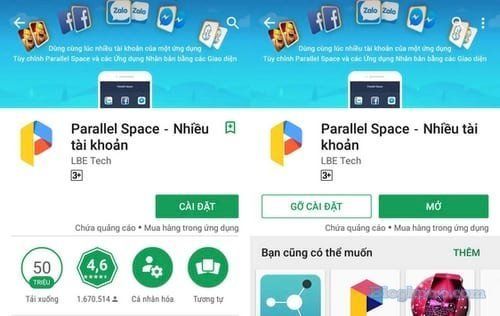 dang nhap nhieu tai khoan zalo