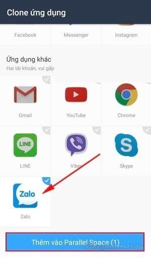 dang nhap nhieu tai khoan zalo