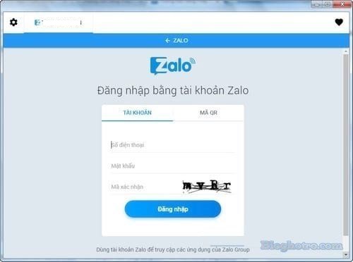 dang nhap nhieu tai khoan zalo tren may tinh