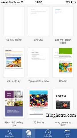 huong dan dung word for iphone