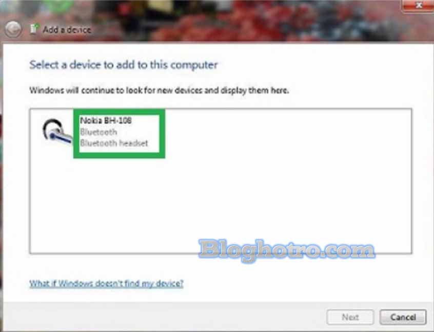 ket noi loa bluetooth voi laptop win 7