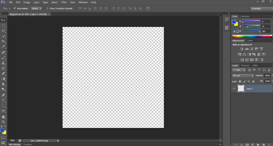 Hình ảnh: lam logo trong suot bang photoshop 2