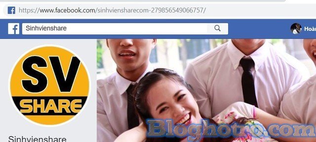 link rut gon gui tin nhan fanpage facebook