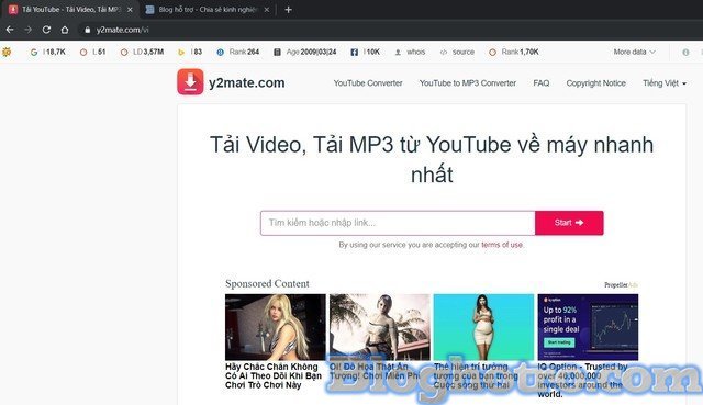 tach nhac ra khoi youtube