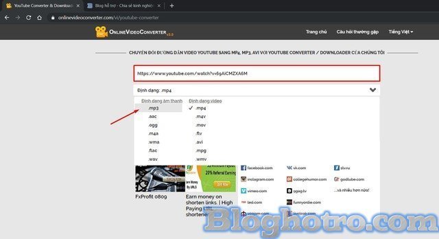 tach nhac ra khoi youtube