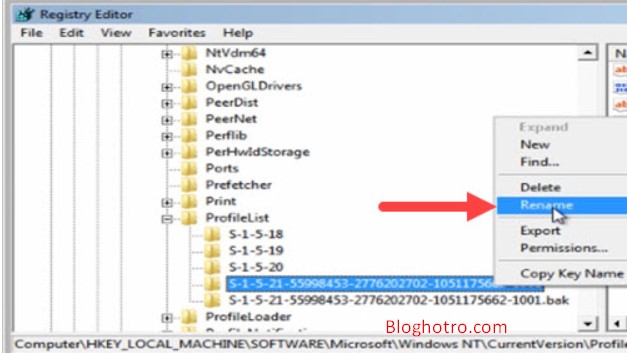 the user profile service failed the logon