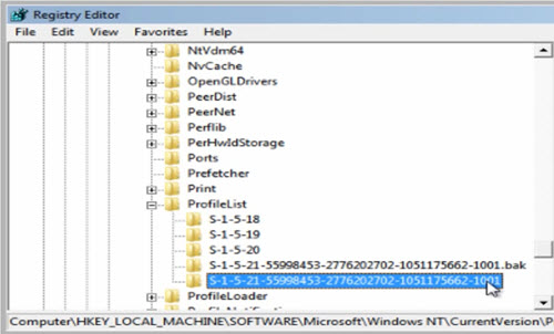 the user profile service failed the logon