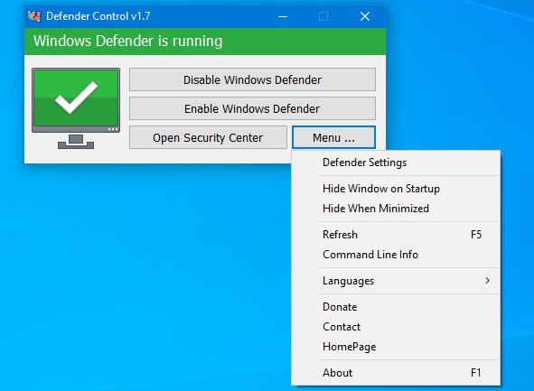 Download Defender Control v1.7