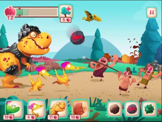 Ảnh minh hoạ: Game Dino Bash (1)