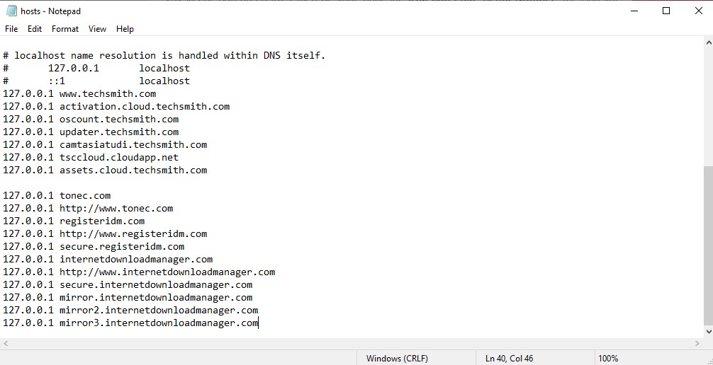 Internet Download Manager has been registered with a fake Serial Number 4