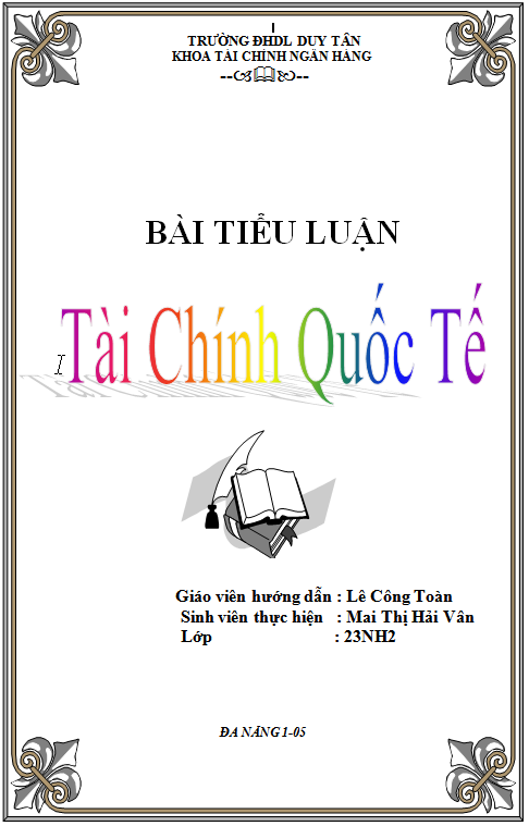 Ảnh minh hoạ: bìa luận văn đẹp trên word (5)