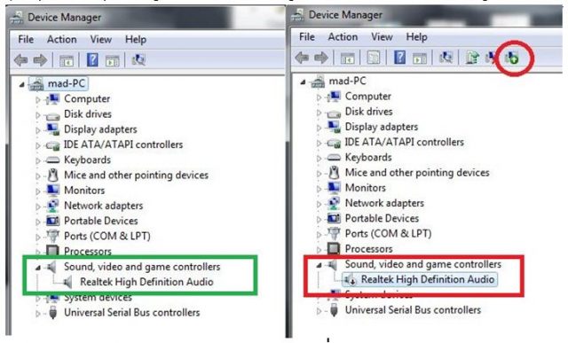 Ảnh minh hoạ: lỗi No Audio Output Device is installed 2