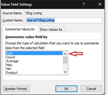 Ảnh minh hoạ: Pivot Table trong excel (6)