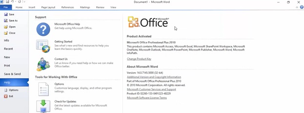 Product Activation Failed office 1