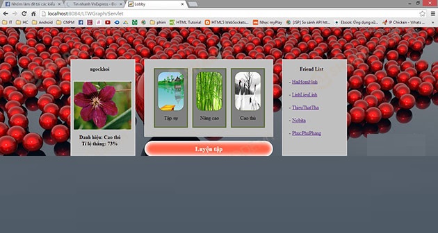 Ảnh minh hoạ: Source code web game cờ tướng bằng ajax - jsp (2)