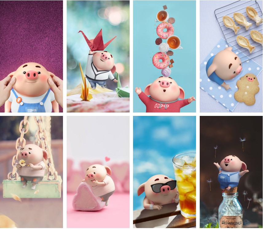 anh nen heo map dep 6