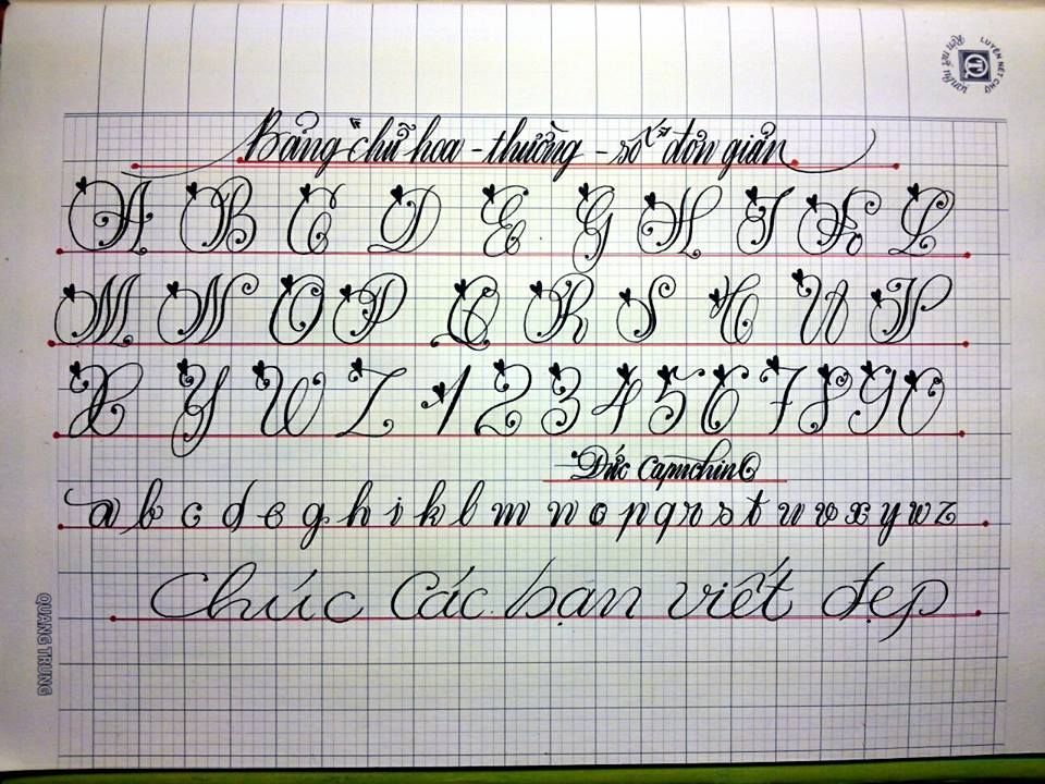 bang chu cai hoa sang tao don gian