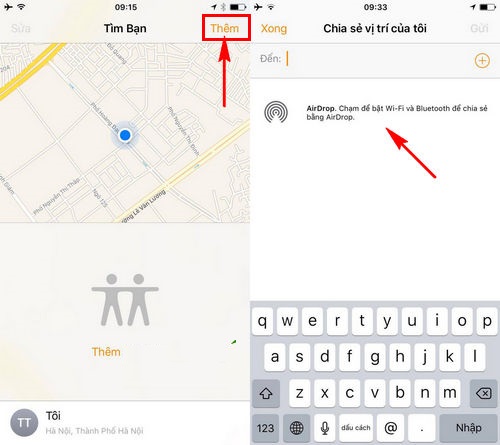 Ảnh minh hoạ: Cách dùng phần mềm Find My Friends 2