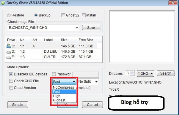 cach dung onekey ghost 3