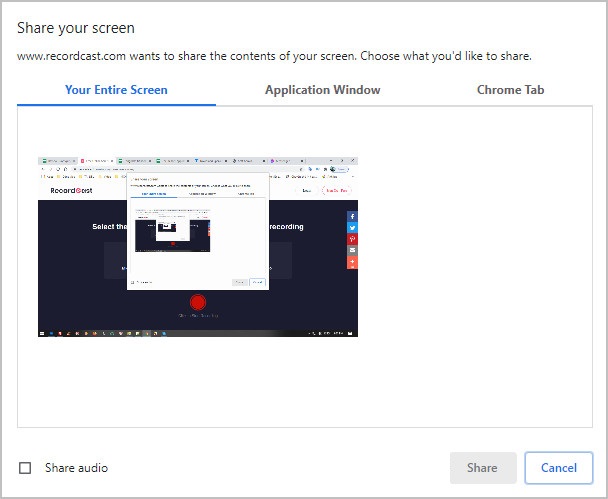 cach dung phan mem recordcast