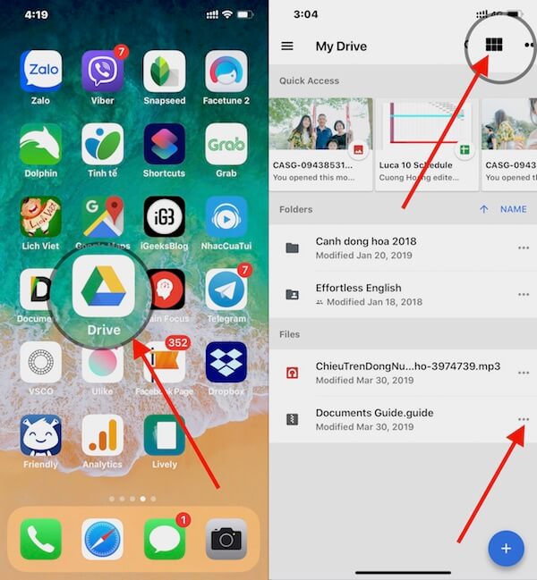 Ảnh minh hoạ: lưu ảnh từ google drive về iphone (1)