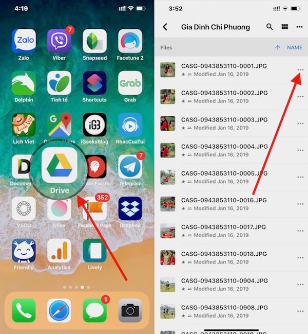 Ảnh minh hoạ: lưu ảnh từ google drive về iphone (6)