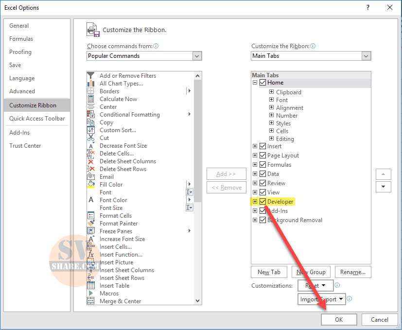 Ảnh minh hoạ: Cách tạo checkbox trong excel 1