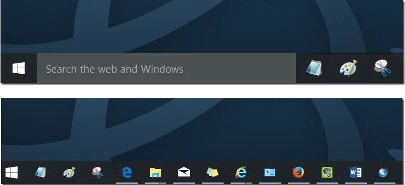 Ảnh minh hoạ: ẩn thanh taskbar win 7 (1)