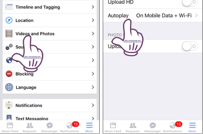 Ảnh minh hoạ: cách xem video liên tục trên facebook bằng điện thoại (4)