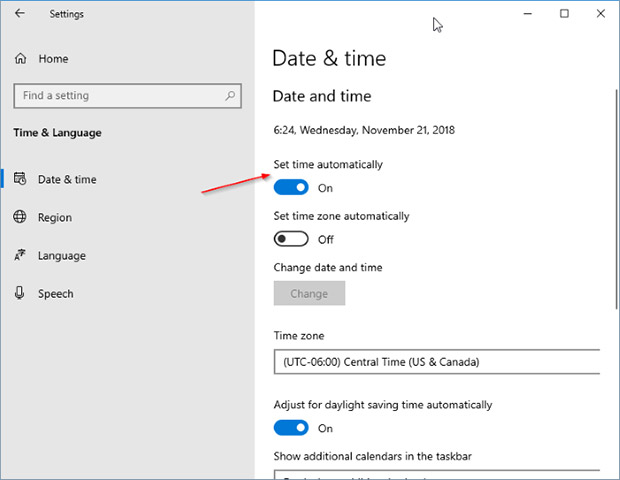 Ảnh minh hoạ: cài đặt ngày giờ trên máy tính windows 10 (1)