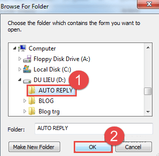 Ảnh minh hoạ: Cài đặt mail tự trả lời trong outlook 10
