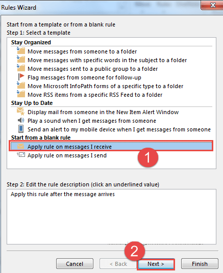 Ảnh minh hoạ: Cài đặt mail tự trả lời trong outlook 6