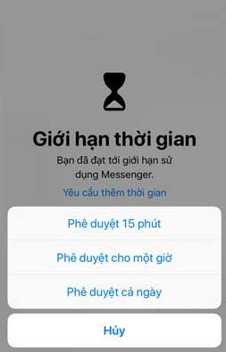 Ảnh minh hoạ: Cài mật khẩu messenger trên điện thoại iphone 15