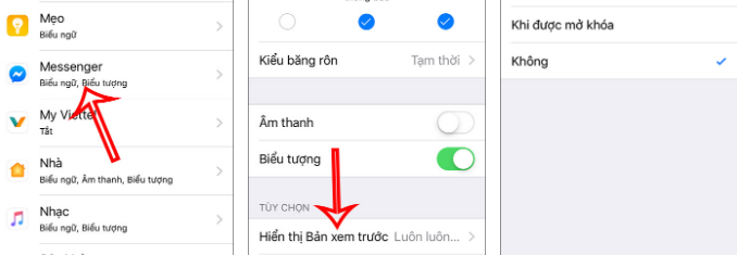 Ảnh minh hoạ: Cài mật khẩu messenger trên điện thoại iphone 7