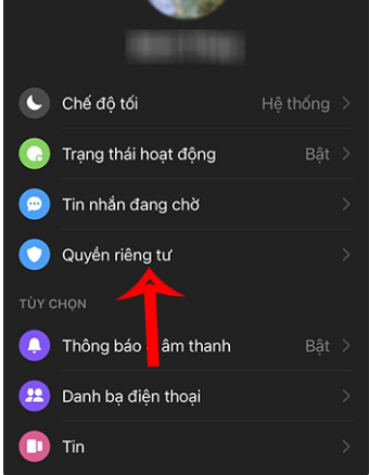 Hướng dẫn cách cài đặt mật khẩu messenger cho iphone
