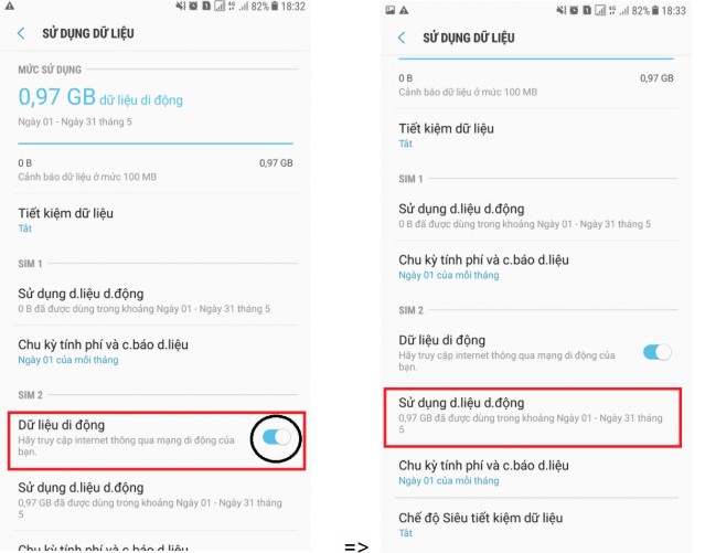 Ảnh minh hoạ: Tắt cảnh báo sử dụng dữ liệu trên Android 2