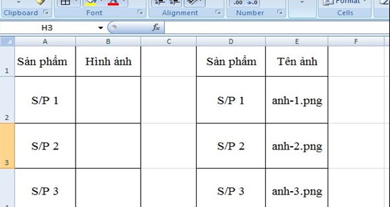 chen anh vao excel 12