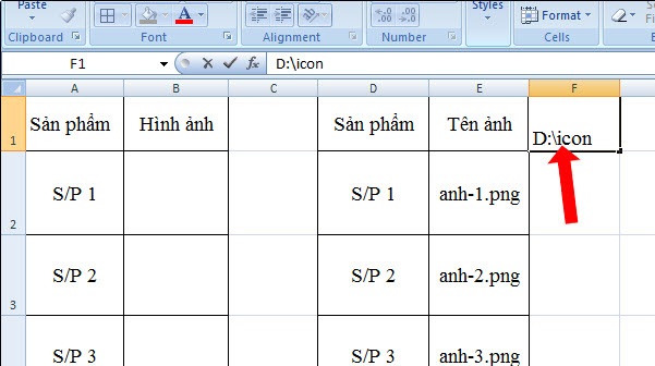 chen anh vao excel 13