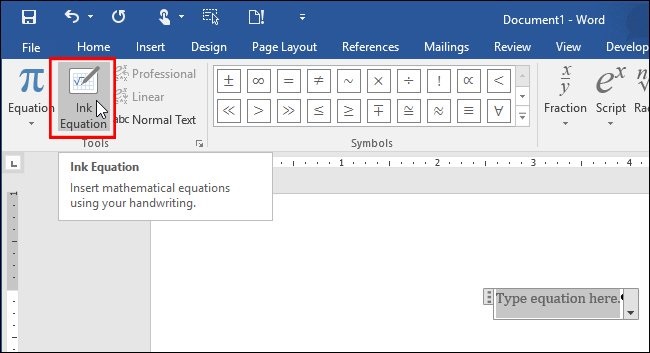 chen cong thuc toan hoc word 2016 2